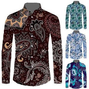 Vestido masculino camisas bandana para masculino nobre amarelo europa tamanho roupas homens inverno todas as estações casual shirt314c