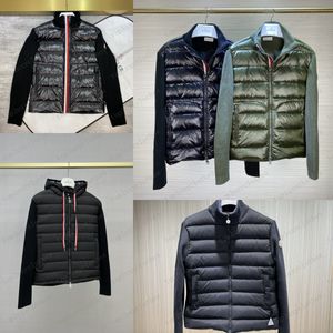 23SS Designer Men Down Parkas Women's Embroidery Badge Banrated Panrate Stand Up Neck Puffer Jacket Winter Winter Coath