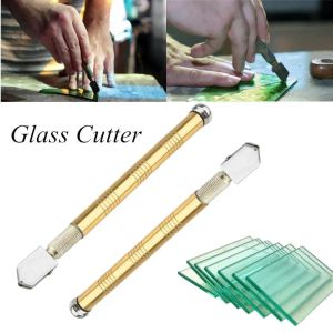 wholesale Machining Professional Glass Cutter Portable Construction Tile Sharp Rollertype Metal Handle Cutting Tool WheelMachining ZZ