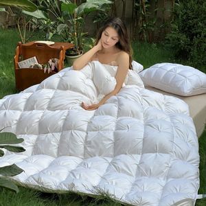 Bedding sets 2023 special ultralight down duvets white goose quilts with a bulkiness of 800 and cleanliness 1000 for Winter 230919