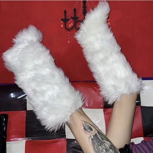 Buty Darmowa wysyłka Promocja 2023 Jesień zima Nowa Shibuya Y2K Millennium Hot Girl Long Fur Snow Outdoor Warm 230919