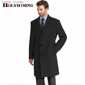 Misturas de lã masculina S-9XL casaco de lã masculino 50% lã longo comprimento na altura do joelho bonito casaco de lã fino casaco de lã estilo britânico casaco de lã 19217 L230919