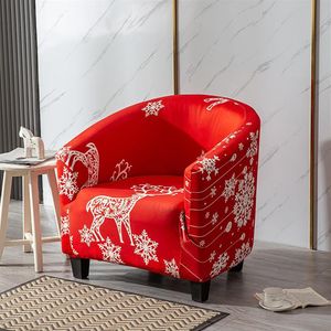 Stuhlhussen Weihnachten Club Sessel Schonbezug Stretch Wannenbezug Kleines Einzelsofa Spandex Bartheke Couch312x