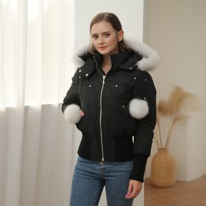 Women's Jacket's Wool Blends Rocwickline Autumn Winter Short Downfilled Coat Preppy Style Office Lady Solid Young 230918