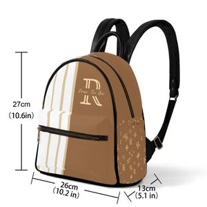 DIY Çantalar Tüm Baskı Çantaları Özel Çanta Okul Çantası Erkek Kadın Çanta Çanta Totes Lady Backpack Profesyonel Siyah Üretim Kişiselleştirilmiş Çift Hediyeler Benzersiz 111220