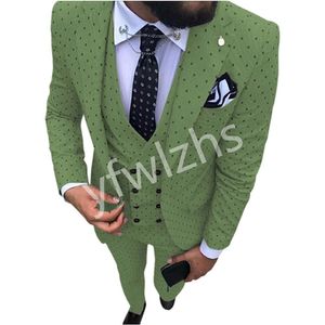 Wedding Tuxedos One Button Men Suits Groomsmen Notch Lapel Groom Tuxedos Wedding/Prom Man Blazer Jacket Pants Vest Tie W12511111211113