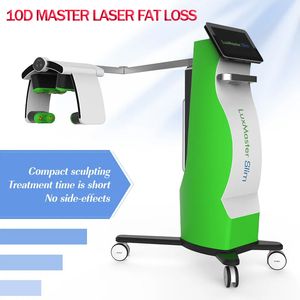 10D Emerald Laser Melt Fat Machine Keine Schwellungen Körperschlankheit Gewichtsverlust Laser Lipolyse Dehnungsstreifenentfernung Laserslim Verbessert die Hautstruktur Fettentfernungsgerät