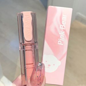 Szminka Pinkbear skórzana niedźwiedź warga kremowa kremowa szminka esencja W423 Skórzana niedźwiedź W252 Lipstick Gift Box W131 230919