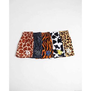 Designer Short Fashion Casual Clothing American Trendy Shorts Ip Casual Knee Length Leopard Print Capris Fitness Shorts American Basketball Shorts