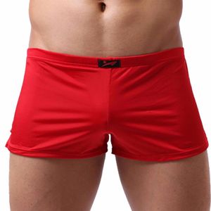 Sexiga män solid andas underkläder BULGE POUCH SHORTS Underbyxor Calzoncillo Hombre Underwear Men boxer trosor män m287z