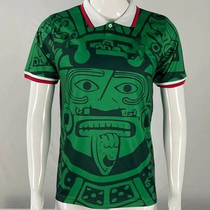 2010 2014 Mexicos Retro Soccer Jerseys Blanco 11 Hernandez 15 Vintage Uniforms Football Shirt Camiseta Maillots Kit Uniform de Foot Shirts 1998