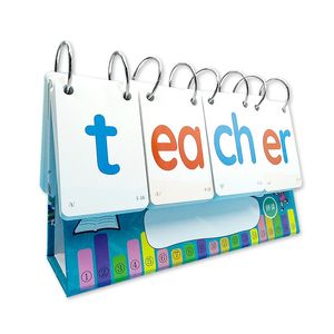 İstihbarat Toys İngilizce Fonik Kart Masası Takvim Kelime Vowel Ünsüz Çocukların Yazım Alfabesi Öğretim Yardımları 230919