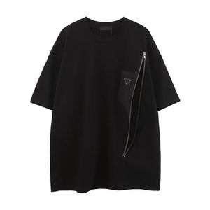 Verão Europa Paris American Star Moda Casacos Mens T-shirt Estrela Cetim 100% Algodão Casual Mulheres Homens Preto Branco Oversized S-XL281p