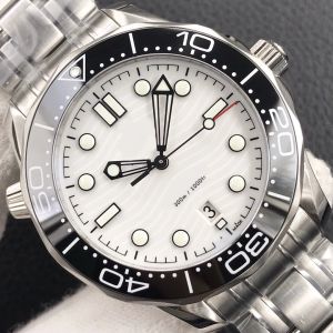 Sea Master 300 AAA 3A Qualitätsuhren O M E G A 42 mm Herren-Saphirglas Oystersteel mit Geschenkbox Automatische mechanische Jason007-Uhr 1688