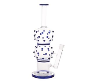 Glass Bong Hookah Glass Water Pipes Beaker Recycler 11 Inch Bongs Dab Rig Oil Burner Ash Catcher Bubbler