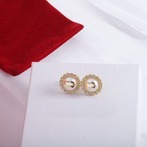 Серьги-гвоздики с жемчугом, дизайнерские ювелирные изделия, роскошные серьги-гвоздики для женщин, золотые серьги-гвоздики с буквами, обручи с буквами, серьги-гвоздики на свадьбу, CHD2309191 kaleen