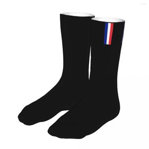 Herrensocken Herren Bike Flag Of France Ende Baumwollkompression Französische Damensocke