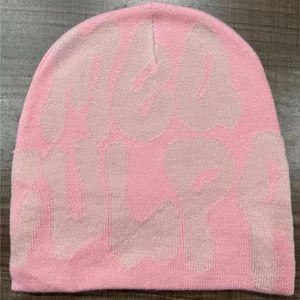 Uxury Hats Projektanci Kobiety różowa czapka Y2K dla mężczyzn mea culpas moda swobodna jesień zima ciepło casquette świąteczne dzień