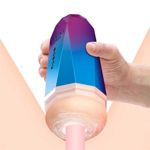 Sex Toy Massager Masturbatory Cup For Men MANA MASTOBATOR REALISTISK VAGINA Mjuk trång flygplan Anal varor