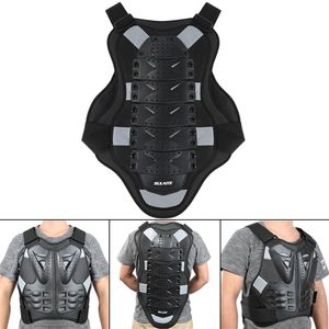 Motorcycle Armor Black Motorcross Back Protector Skating Snow Body Armour Spine Guard XL L Moto Jacket Car Accessories Armor1307d