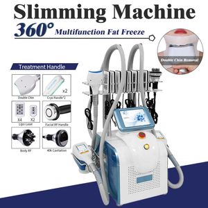 Hot Selling Skin Cryo Fat Freeze Cryoterapi 360 grader Freezing Ultrasonic Cavitation Lipo Laser Cryo at Home Salon Machine