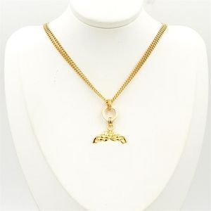 A DITA necklaces official reproductions luxury pendant TOP quality pendant 2021 new for woman men 18k gold brand design Pendants e237B