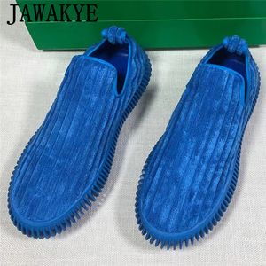 Dress Shoes Towel Cloth Flat Shoes Men Spring Casual Slip On Loafers Men Flats Neutral Couple Shoes Male Zapatillas Designer Shoes Male 230918