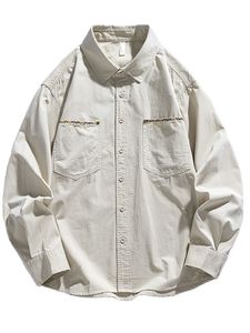 Men s Jackets Trend Fashion Versatile High Quality Slim High End Retro Style Jacket Tops Fall Casual Lapel Shirt 230918