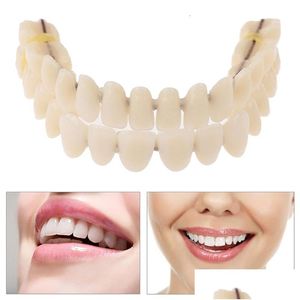 Other Oral Hygiene Resin Teeth Denture Upper Lower Shade A2 28Pcs Set Manufactured Artificial Preformed Dentition Care Material Tool Dhj5Q