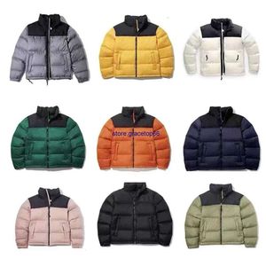 Rb1d Jaqueta masculina Parkas 196 para homens e mulheres no lado norte do campo de batalha Clássico inverno calor engrossado casal curto casual Uxci