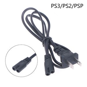 US EU Plug 2-PRONG Universal AC Wall Power Cable Cord Adapter Lead för Xbox PS1 PS2 PS3 Slim PS4 SEGA PSP