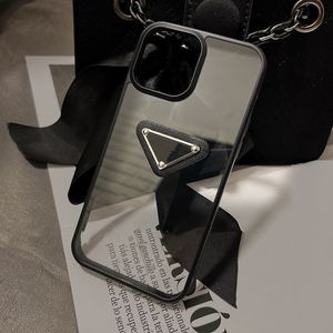 Transparent Phone Case Luxury Designer Classic Letter Fashion Shockproof Phones Cases High Quality For iPhone 14 13 11 CHG23091920-6 hlsky