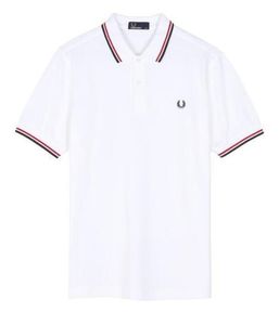 Polo gömlek Buğday Yeni Tasarımcı Kulağı Buğday T-Shirt Polo Kulak Fred Perry Moda Lüks Klasik Yaz Pamuklu Kulak Buğday Kısa Kol Polo 349