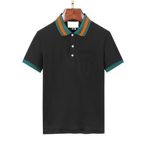 2024Мужская рубашка-поло Дизайнерская мужская модная футболка с лошадью Повседневная мужская футболка-поло для гольфа Летняя рубашка-поло с вышивкой High Street Trend Верхняя футболка Азиатский размер M-3XL