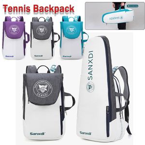 Sacos ao ar livre mochila de tênis saco de badminton tênis padel squash raquetes de badminton saco grande capacidade sacos de raquete padel raquetes mochila 230919