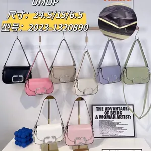 2023 New Pouch Women's Bags Internet Hot Korean Style Cross-Border Women's Shoulder Bag Messenger Bags Trendy Light Diamond Chain Bag