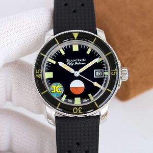 5008 1130 Designer relógio de luxo Novo Elegante Pomper Fifty Relógio Masculino Pike Fish Relógio Masculino À Prova D 'Água Moda Relógio Tendência 40.30X13.23 CAL.1151 5CXS