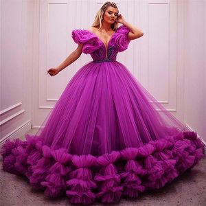 2021 Plus Size Stylish Beaded Quinceanera Dresses Sweetheart Tiers Ball Gown Tulle Pageant Evening Prom Gowns ZJ414243r