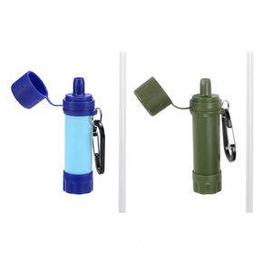 Wasserflasche Multifunktions-Trinkwasserfilterwerkzeuge Camping Wandern Wasserreiniger Stroh Multifunktionale Trinkfiltration 230919