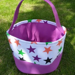 High Quality Halloween Bucket Trick or Treat Bucket Bucket Halloween Tote Bag for kids gifts Canvas candy basket