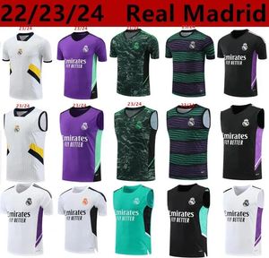 22/23/24 maglia da calcio a maniche corte set di abbigliamento sportivo Real Madrid TUTA set da uomo set da calcio chandal futbol Survey Maglia da allenamento Madrid calcio