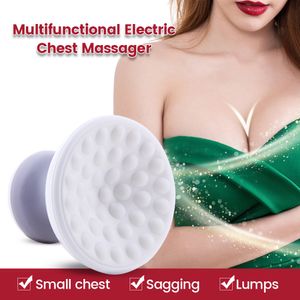 Andra massageföremål Bröstförstärkare Electric Chest Massager Anti-sagging enhet Bröstmassage Instrument Hälsovård Skönhetsverktyg 230918