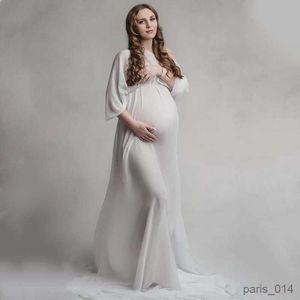 Sukienki macierzyńskie Rozmiar fotografii macierzyńskiej długie sukienki Patrz przez ciążę sukienki z sesji zdjęciowej