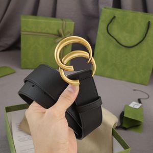 Cintura di alta moda Uomo Donna Cintura Cinture di moda Liscia Grande fibbia in rame Vera pelle di mucca Cinturino nero classico Qualità AAAAA 2,0 cm 2,5 cm 3,0 cm 3,5 cm 4,0 cm Larghezza