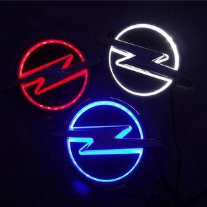 New 5D Auto standard car Badge Lamp Special modified car logo LED light auto emblem led lamp for opel222m