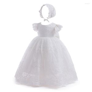 Girl Dresses Maxi Princess Dress Baby Bpatism Shower Clothes For People 1 Year Old Outfits Second Birthday Party