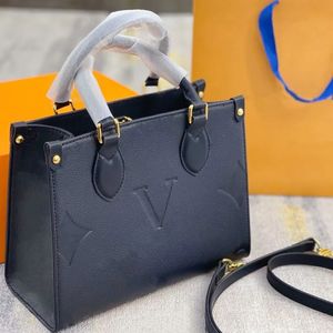 2023 Genuine Leather Shoulder Bags Designer Woman Ladies Handbags Purses Small Tote Fashion Brand Crossbody Christmas Bag with Gift Box