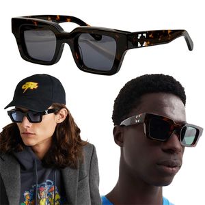 Off 2023 Nowe męskie okulary przeciwsłoneczne Oeri008 Offs White Fashion Luksusowe męskie i damskie okulary przeciwsłoneczne Uv400 Oryginalne pudełko