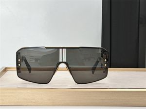 Okulary przeciwsłoneczne Nowe projekt mody ponadwymiarowe maska ​​okulary przeciwsłoneczne BPS146 Metalowa rama Znakomity kształt obfity popularny styl UV Highend Outdoor UV