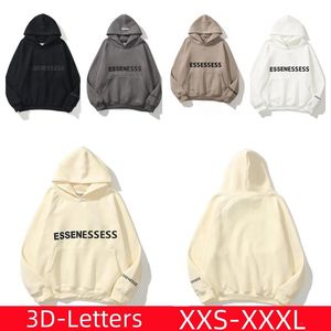 Designer hoodies men womens ESS Hoodie cotton 3D letter Graphic oversized warm sweatshirt h2y hoody long sleeve sweatshirts size X299t